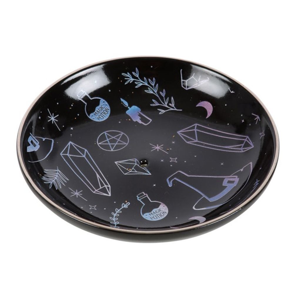 Crystal Witch Incense Holder Plate.
