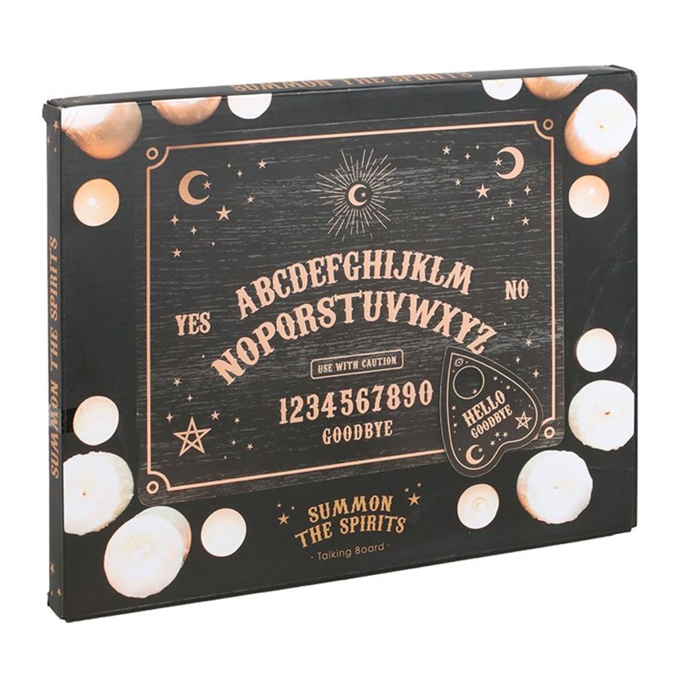 Black Talking Board with Planchette.