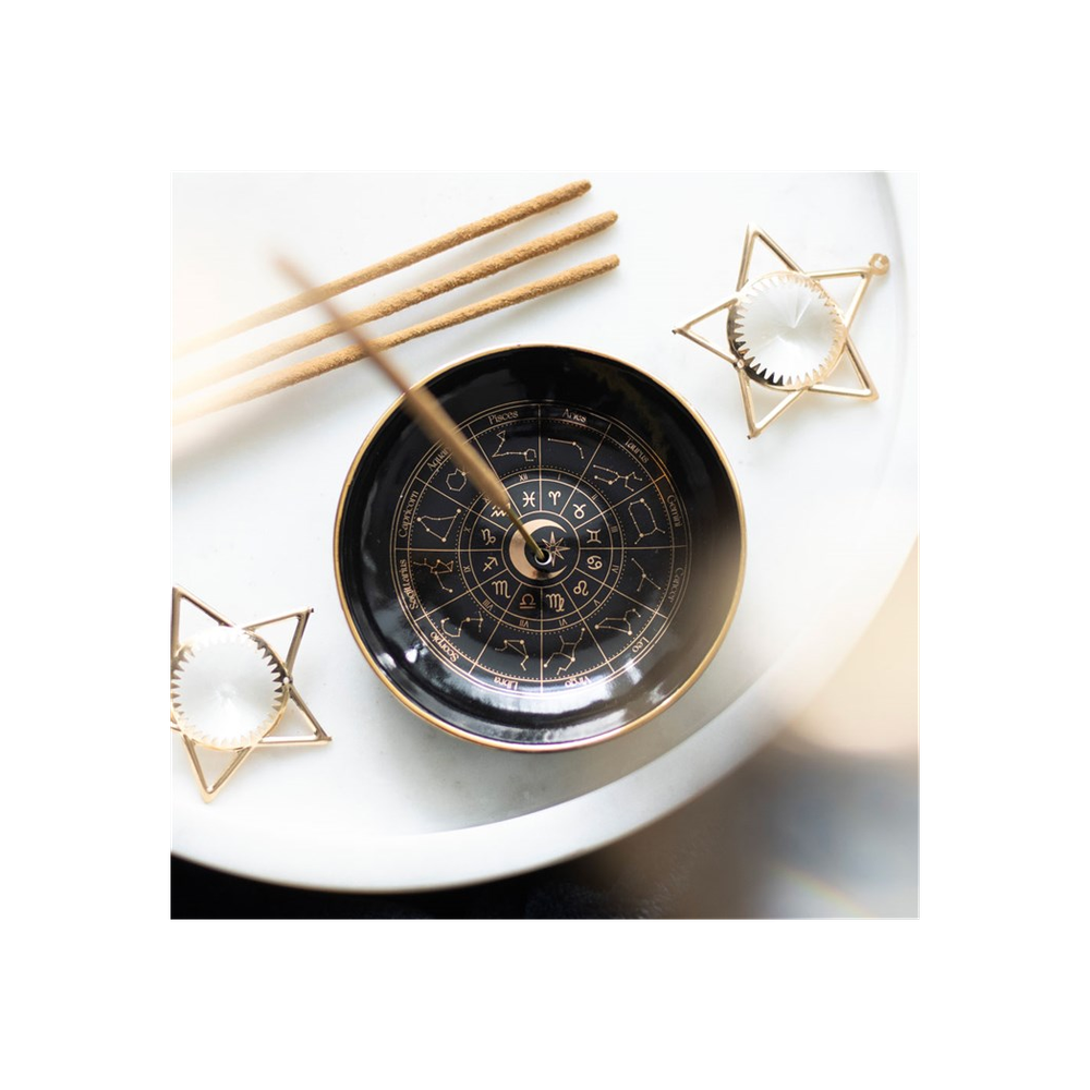 Astrology Wheel Incense Holder.