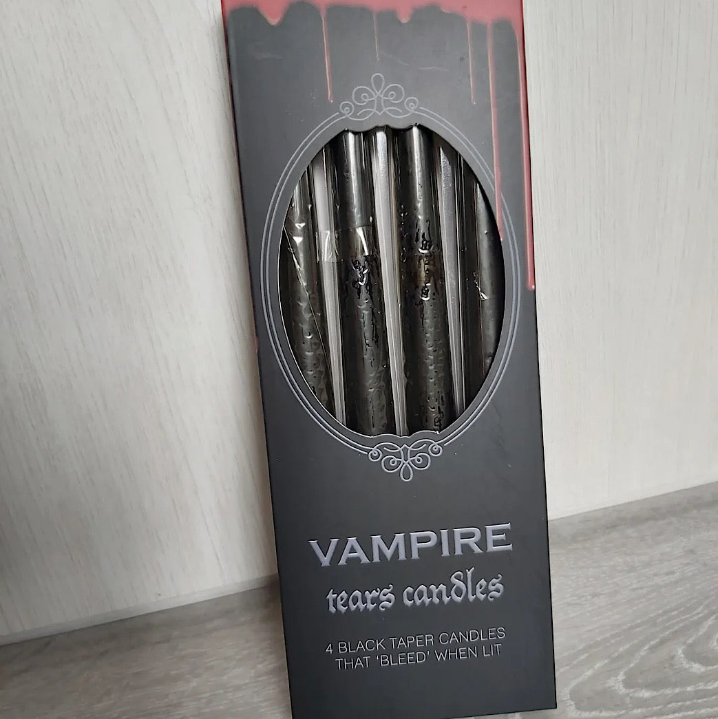 Set of 4 Vampire Tears Candles - Wicked Witcheries