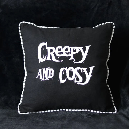 35cm Square Creepy & Cosy Cushion - Wicked Witcheries