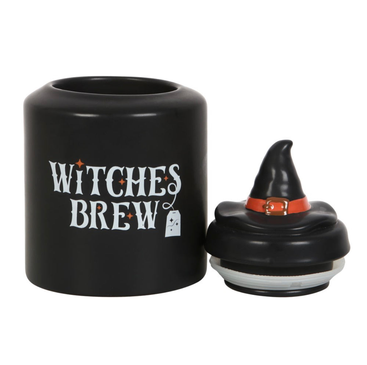 Witches Brew Ceramic Tea Canister - Wicked Witcheries