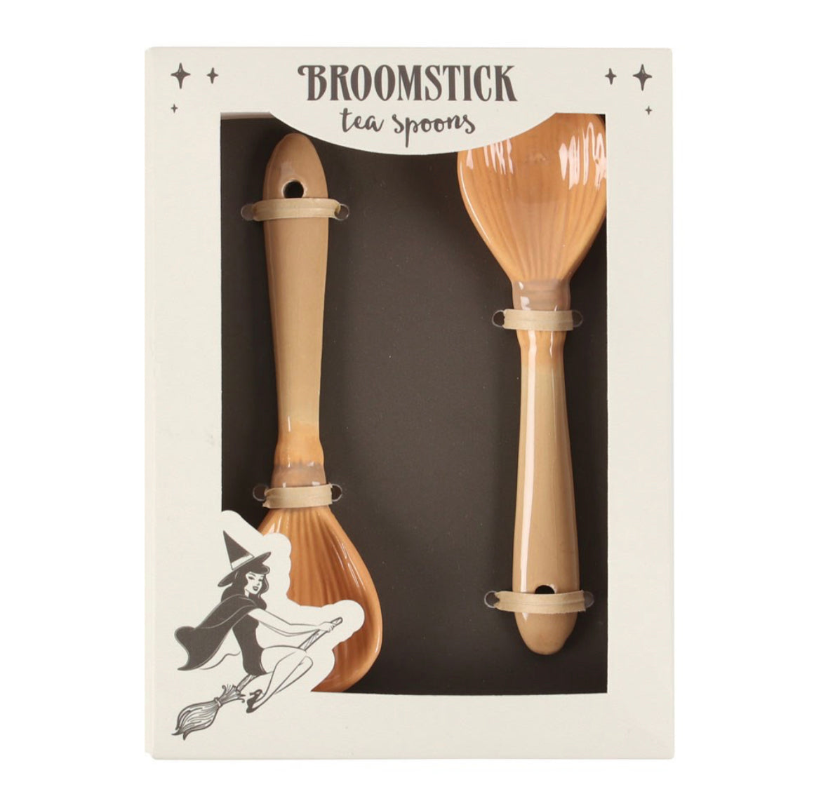 Broomstick Tea Spoon Set - Wicked Witcheries