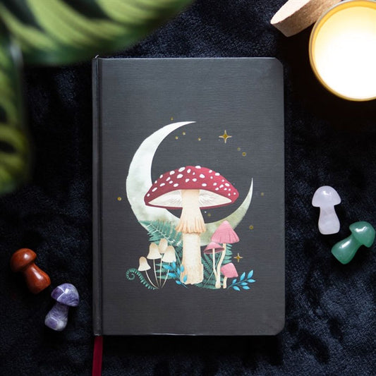 Forest Mushroom A5 Notebook - Wicked Witcheries