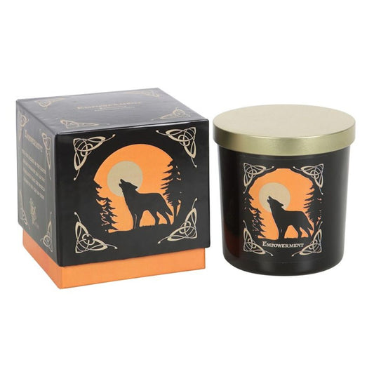 'Wolf Song' Empowerment Candle by Lisa Parker - Wicked Witcheries