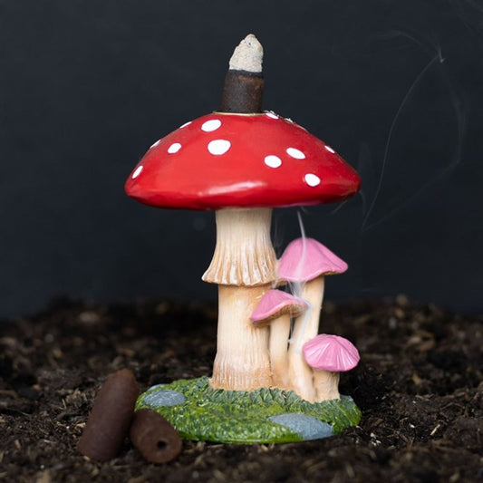 Mushroom Backflow Incense Burner - Wicked Witcheries