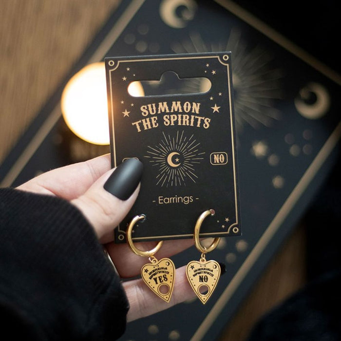 Talking Board Planchette Earrings - Wicked Witcheries