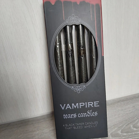 Set of 4 Vampire Tears Candles.