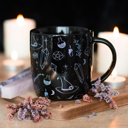 Crystal Witch Print Mug.