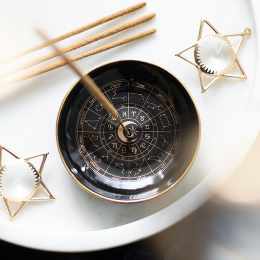 Astrology Wheel Incense Holder.