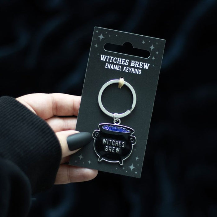 Witches Brew Cauldron Keyring - Wicked Witcheries
