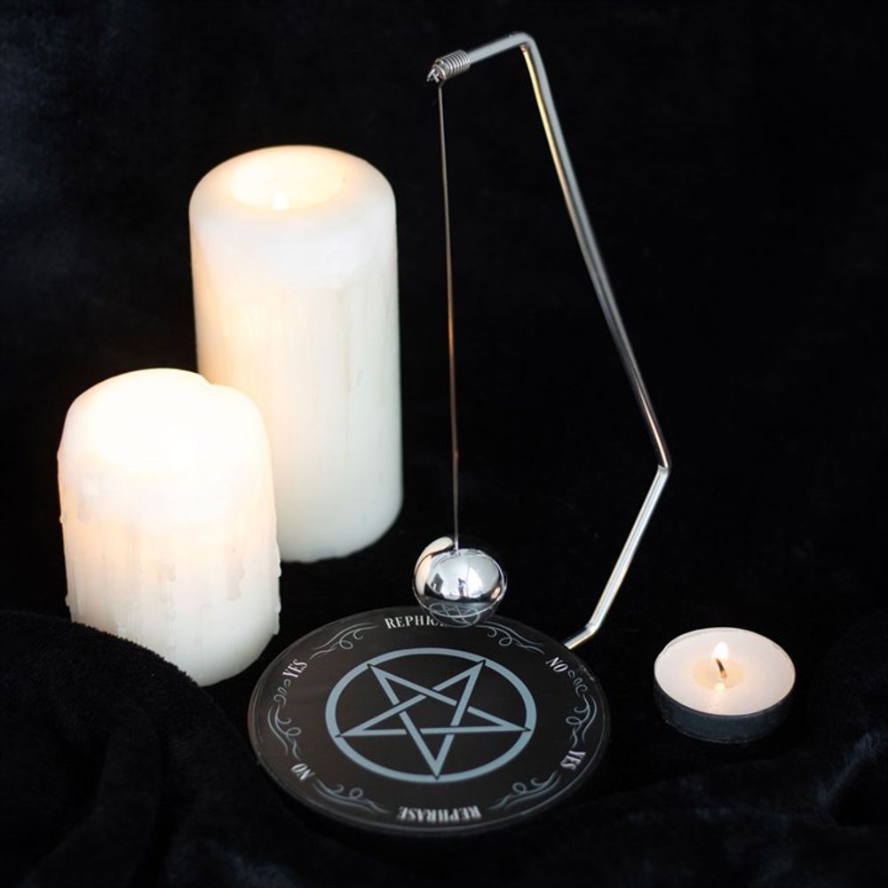 Gothic Pentagram Pendulum Decision Maker - Wicked Witcheries