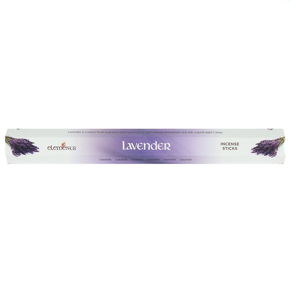 Set of 6 Packets of Elements Lavender Incense Sticks - Wicked Witcheries