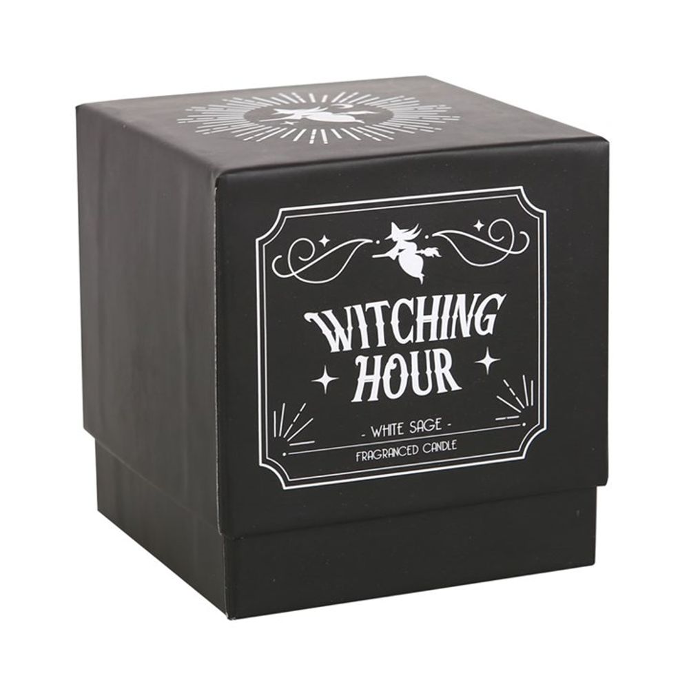 Witching Hour White Sage Candle - Wicked Witcheries