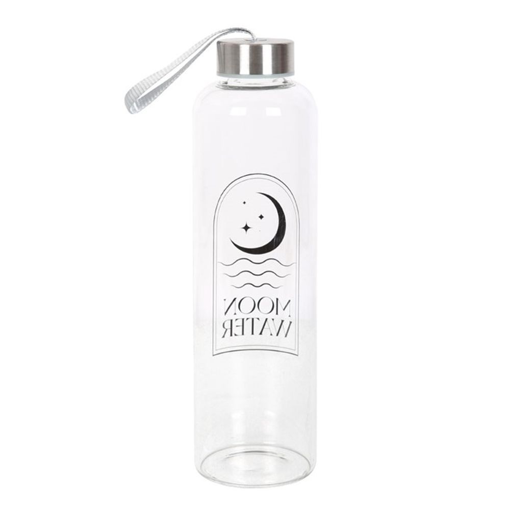 Moon Water Glass Water Bottle - Wicked Witcheries