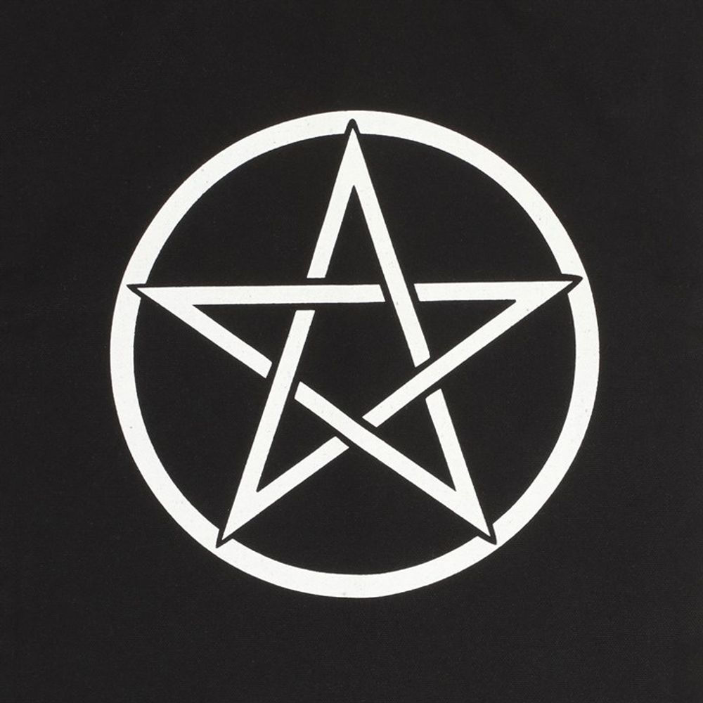 Pentagram Cotton Tote Bag - Wicked Witcheries