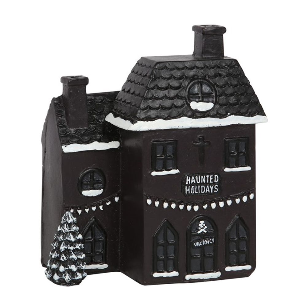 Haunted Holiday House Incense Cone Burner - Wicked Witcheries