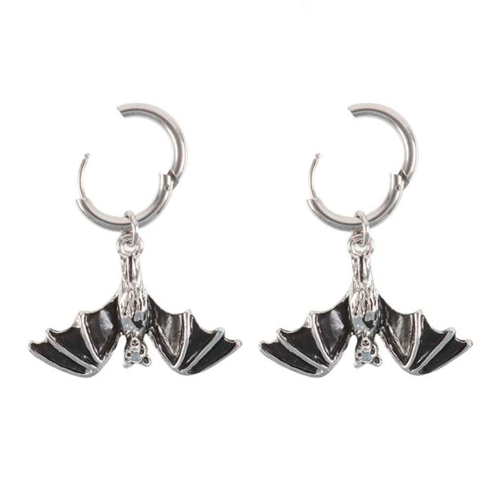 Hanging Bat Earrings - Wicked Witcheries