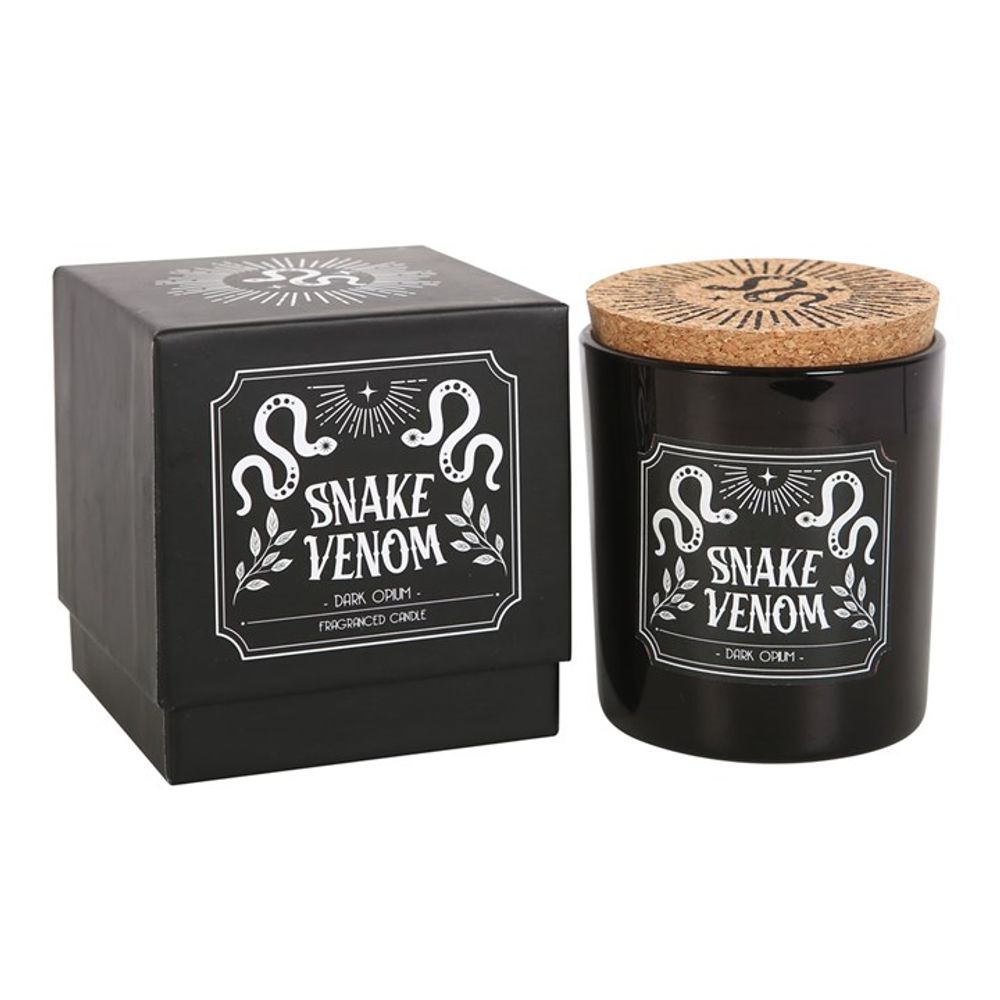 Snake Venom Dark Opium Candle - Wicked Witcheries