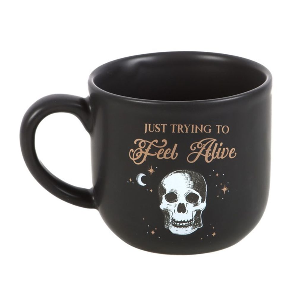 Trying To Feel Alive Mug - Wicked Witcheries
