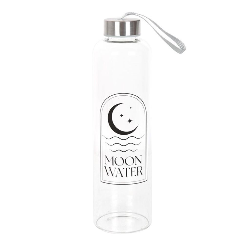 Moon Water Glass Water Bottle - Wicked Witcheries