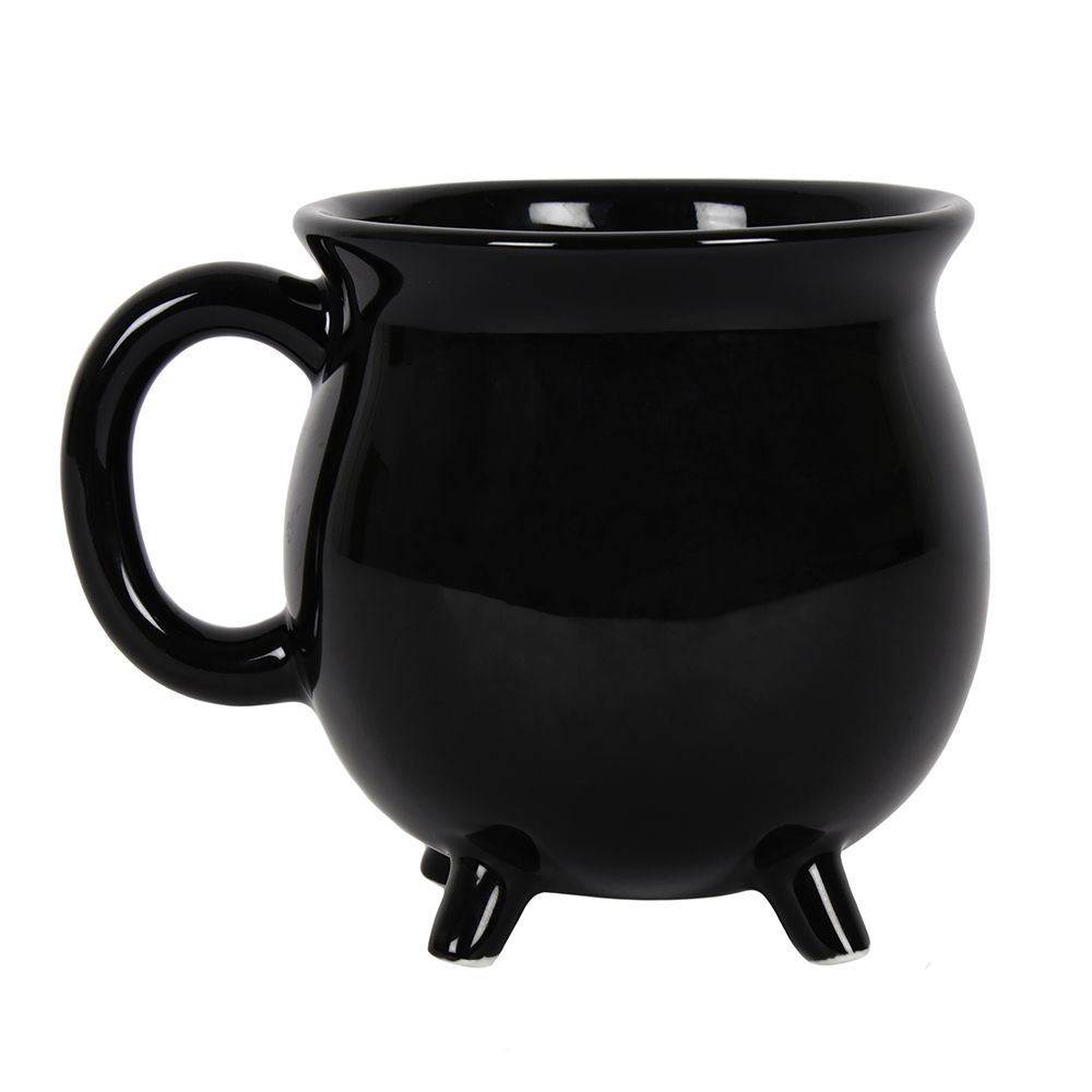 Black Cauldron Mug - Wicked Witcheries