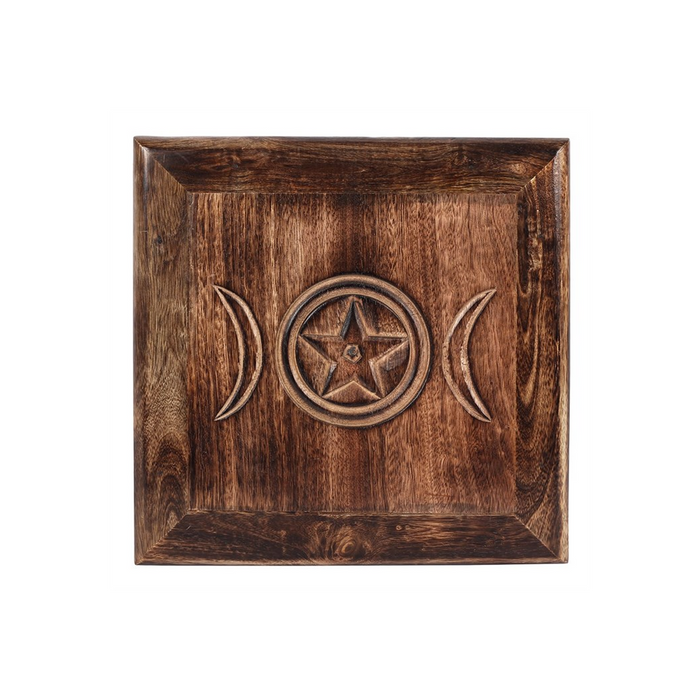Triple Moon Altar Table - Wicked Witcheries