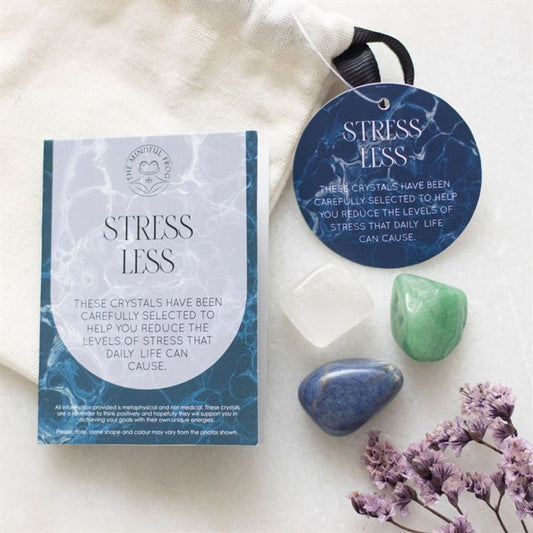 Stress Less Healing Crystal Set.