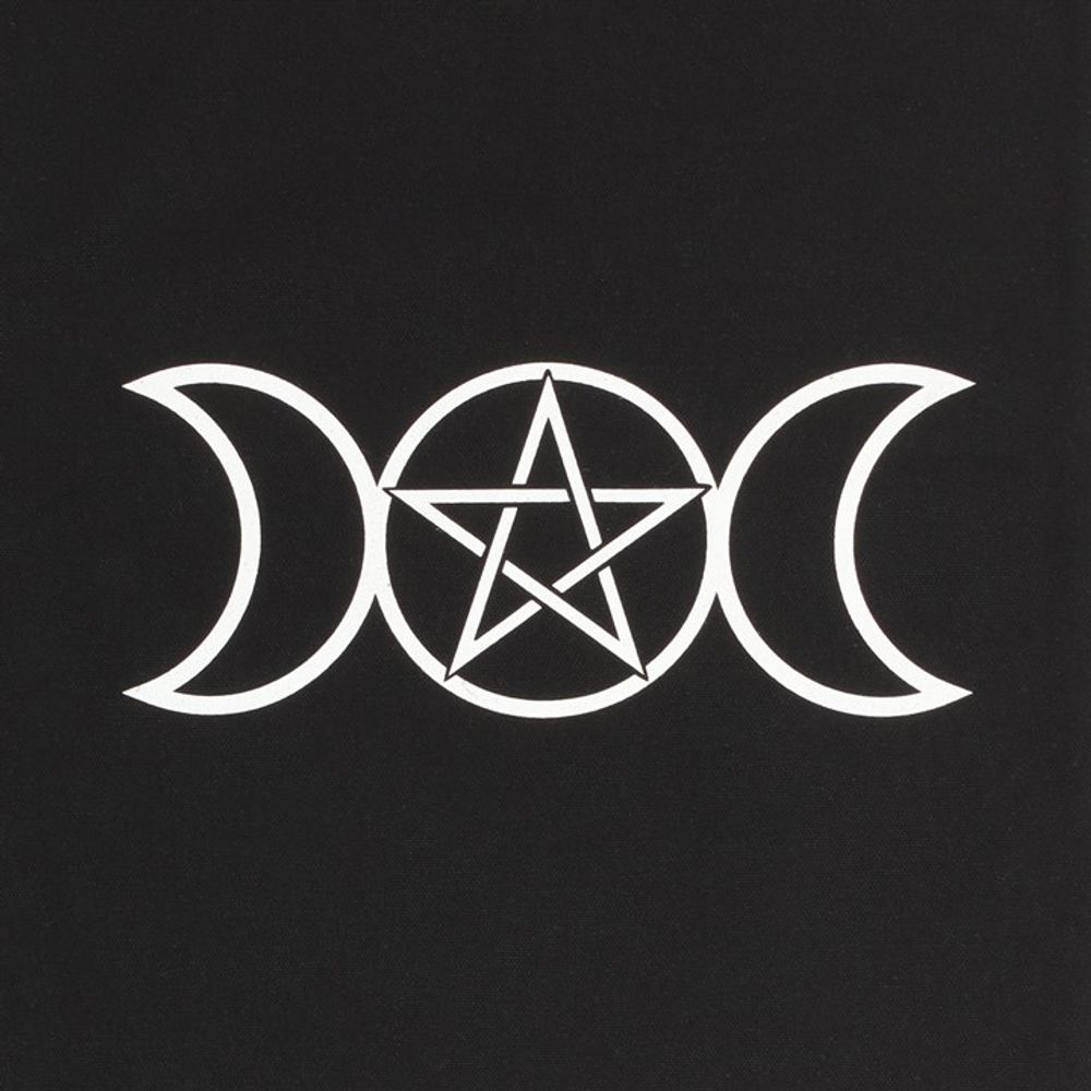Triple Moon Cotton Tote Bag.